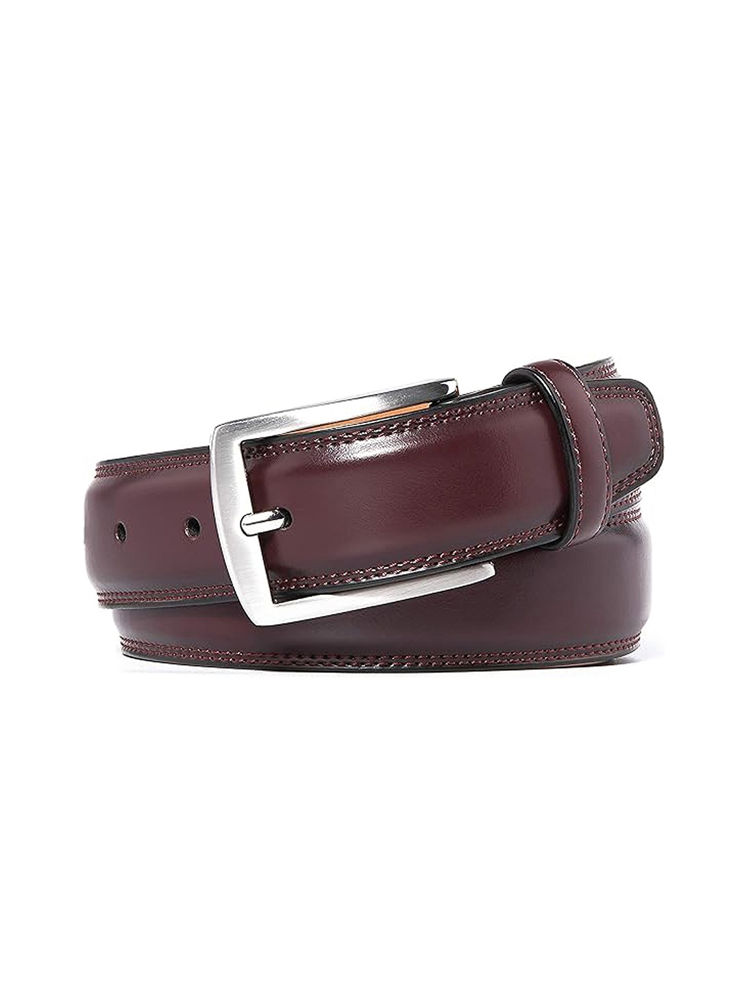 

KAEZRI Men Slim Formal Belt, Brown