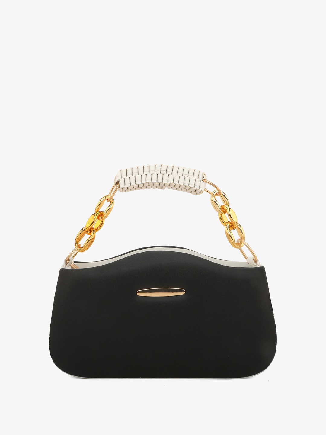 

gaura pakhi Structured Handheld Bag, Black