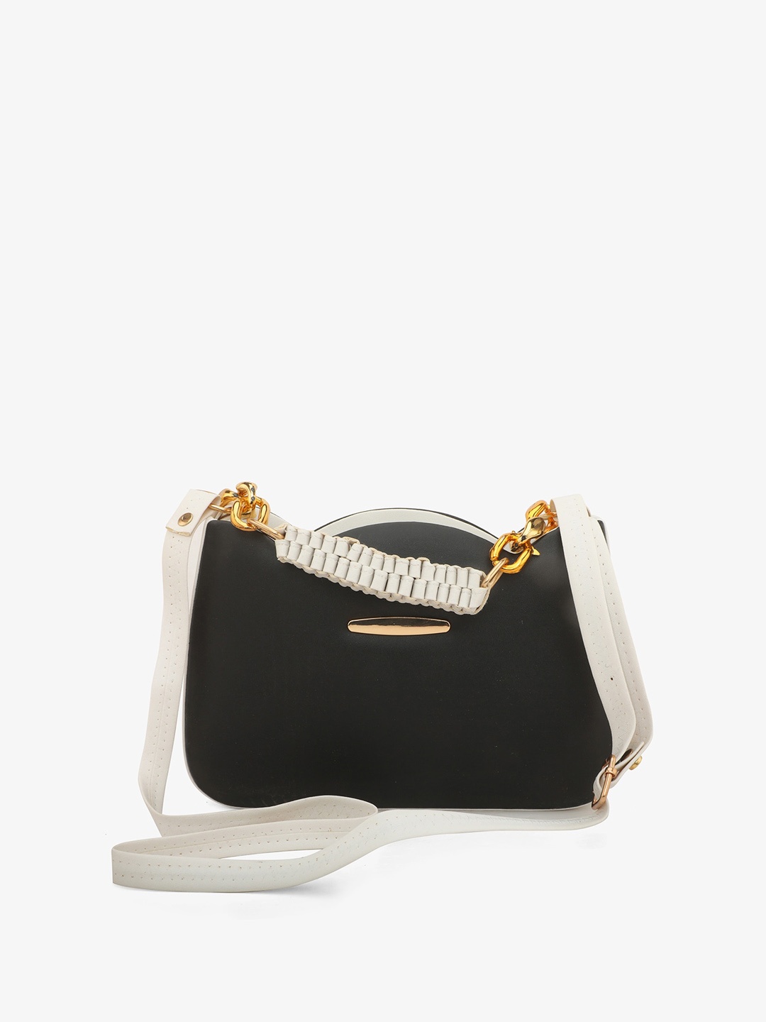 

gaura pakhi Structured Handheld Bag, Black