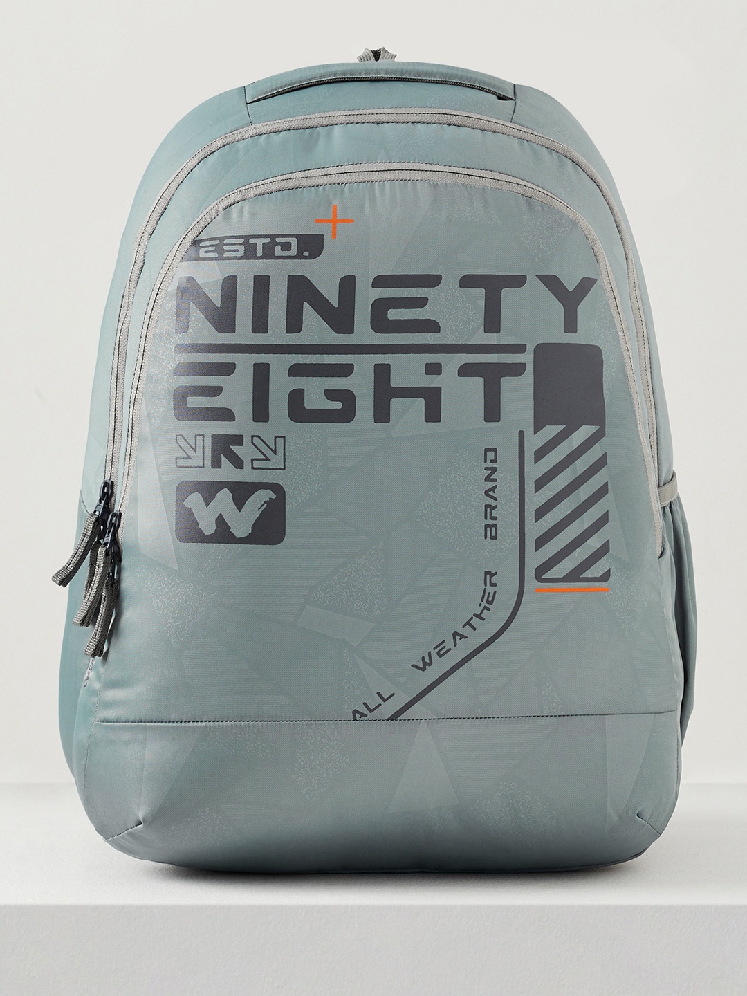 

Wildcraft Unisex Unisex Typography Printed Backpack, Grey