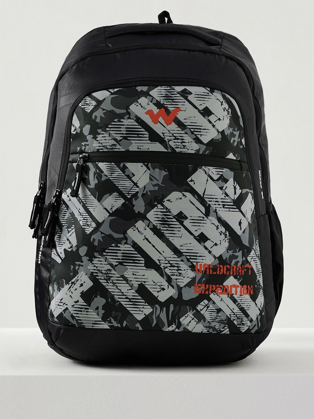 

Wildcraft Unisex Graphic Printed Backpack Up to 18 inch, Black