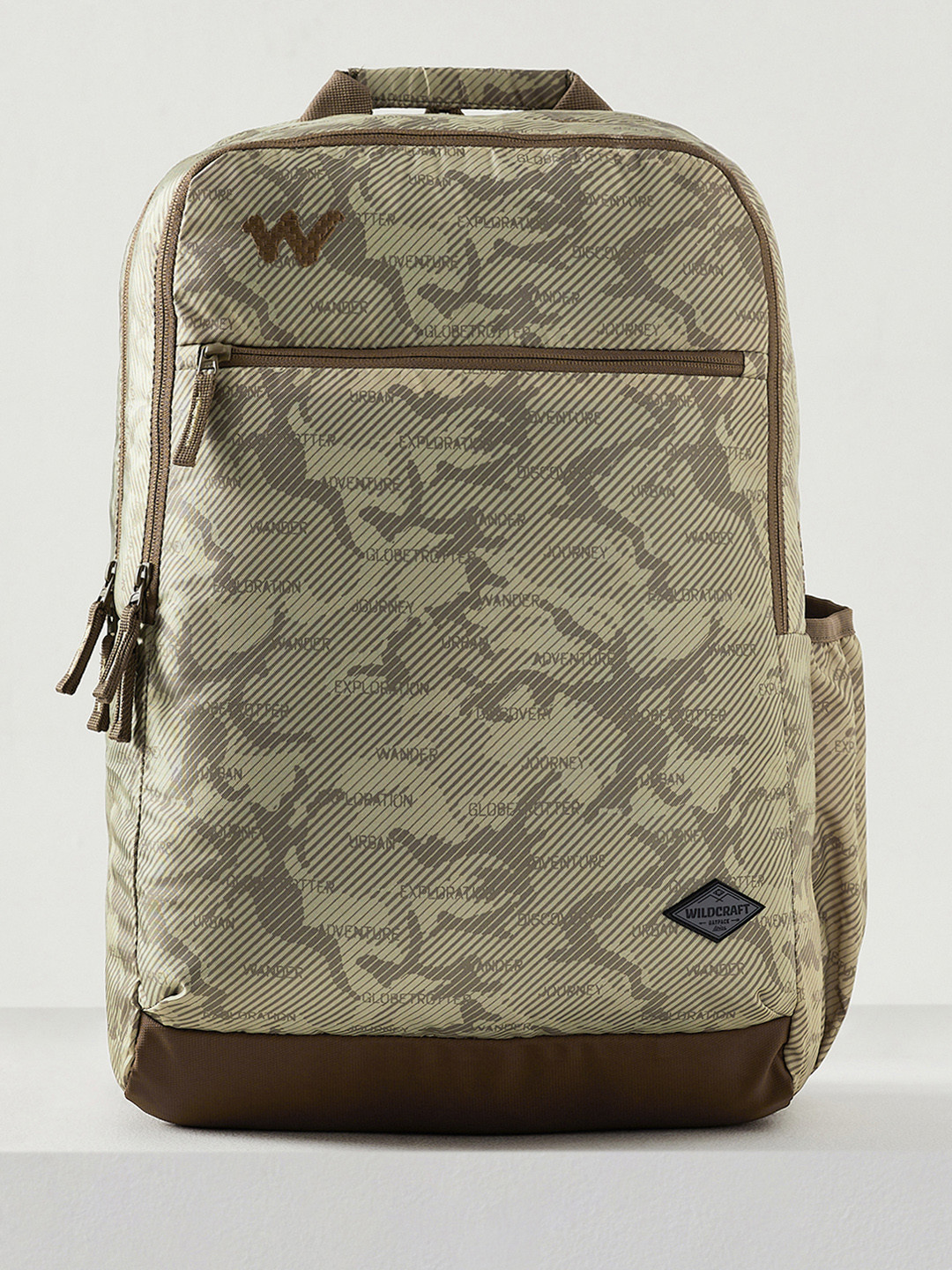 

Wildcraft Unisex Camouflage Printed Backpack, Beige