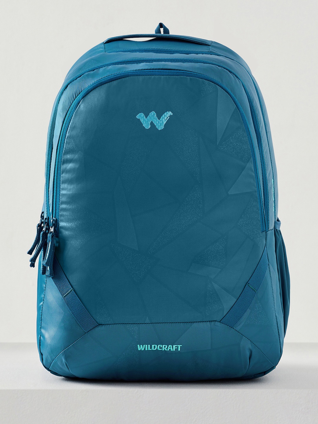 

Wildcraft Unisex Geometric Printed Backpack Up to 18 inch, Blue