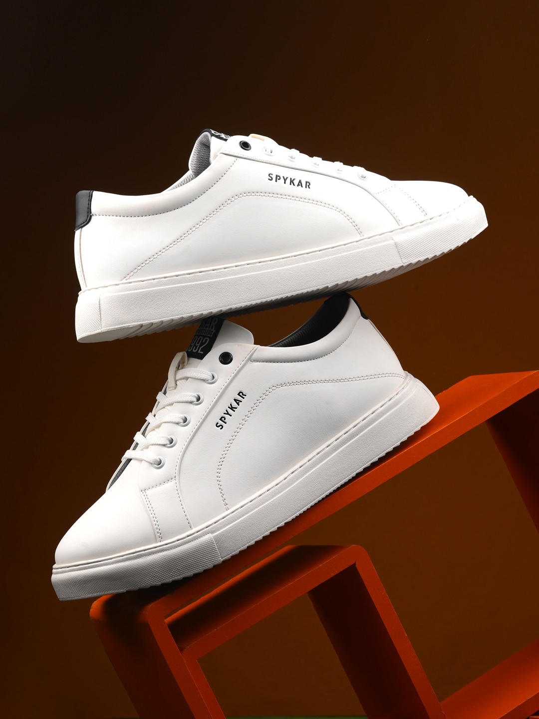 

SPYKAR Men Comfort Insole Sneakers, White