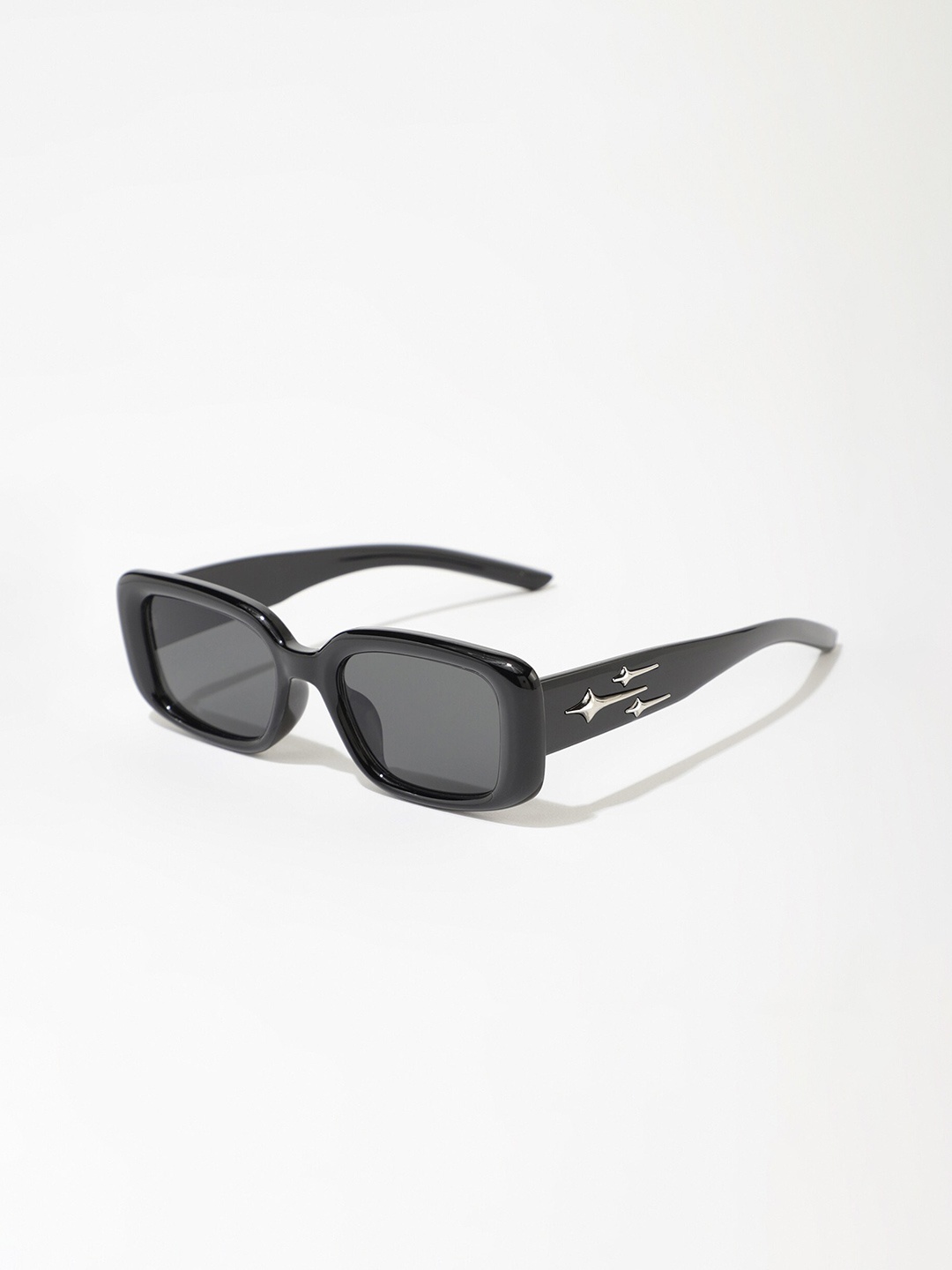 

SYGA Women Rectangle Sunglasses with UV Protected Lens GL-250, Black