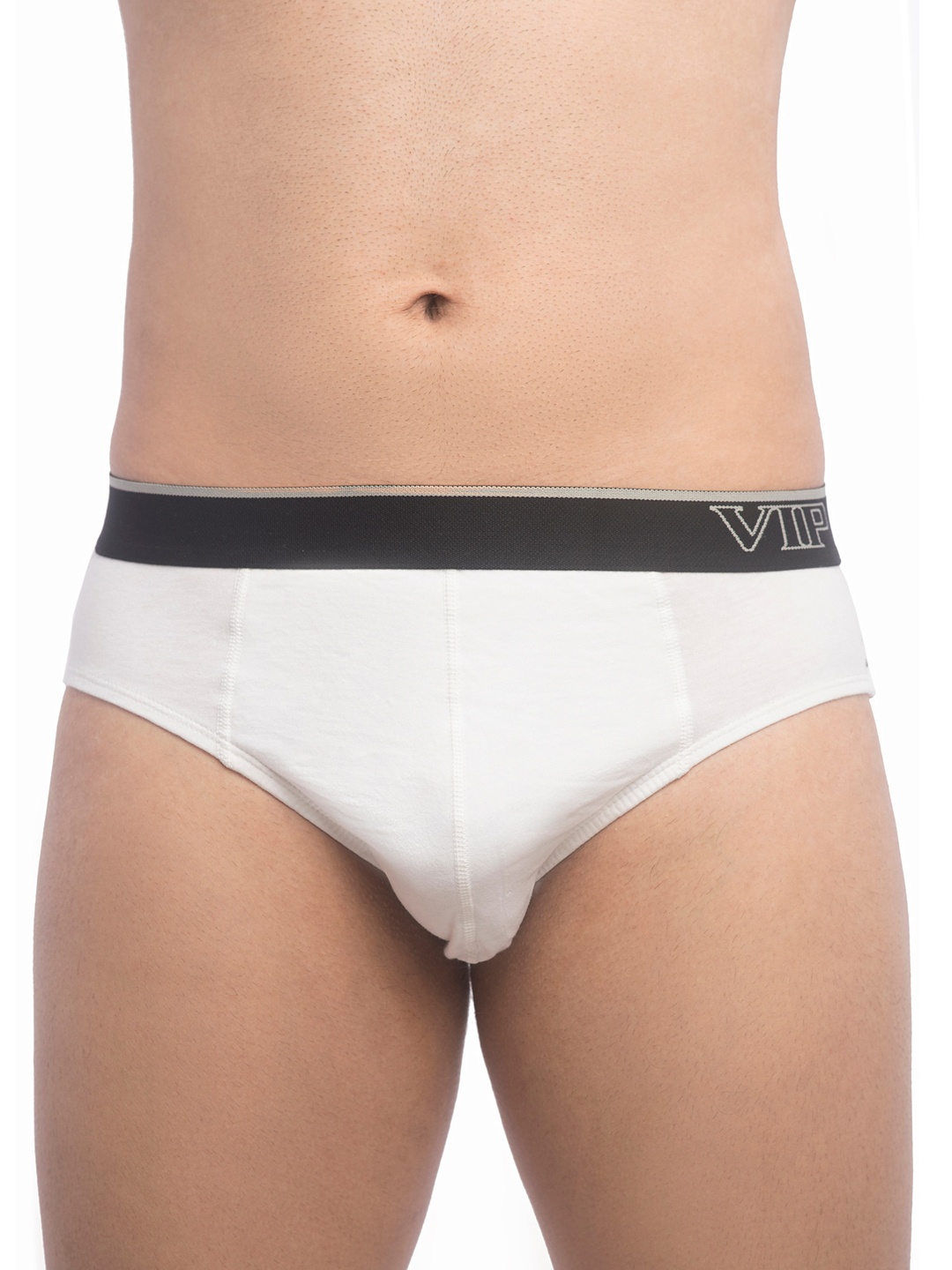 

FRENCHIE Pack Of 4 Assorted Cotton Basic Briefs- FR-MI-BF-1000W-10P-S-PO4