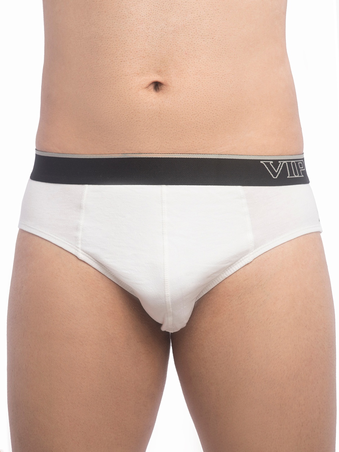

FRENCHIE Pack Of 5 Assorted Cotton Basic Briefs-FR-MI-BF-1000W-10P-S-PO5