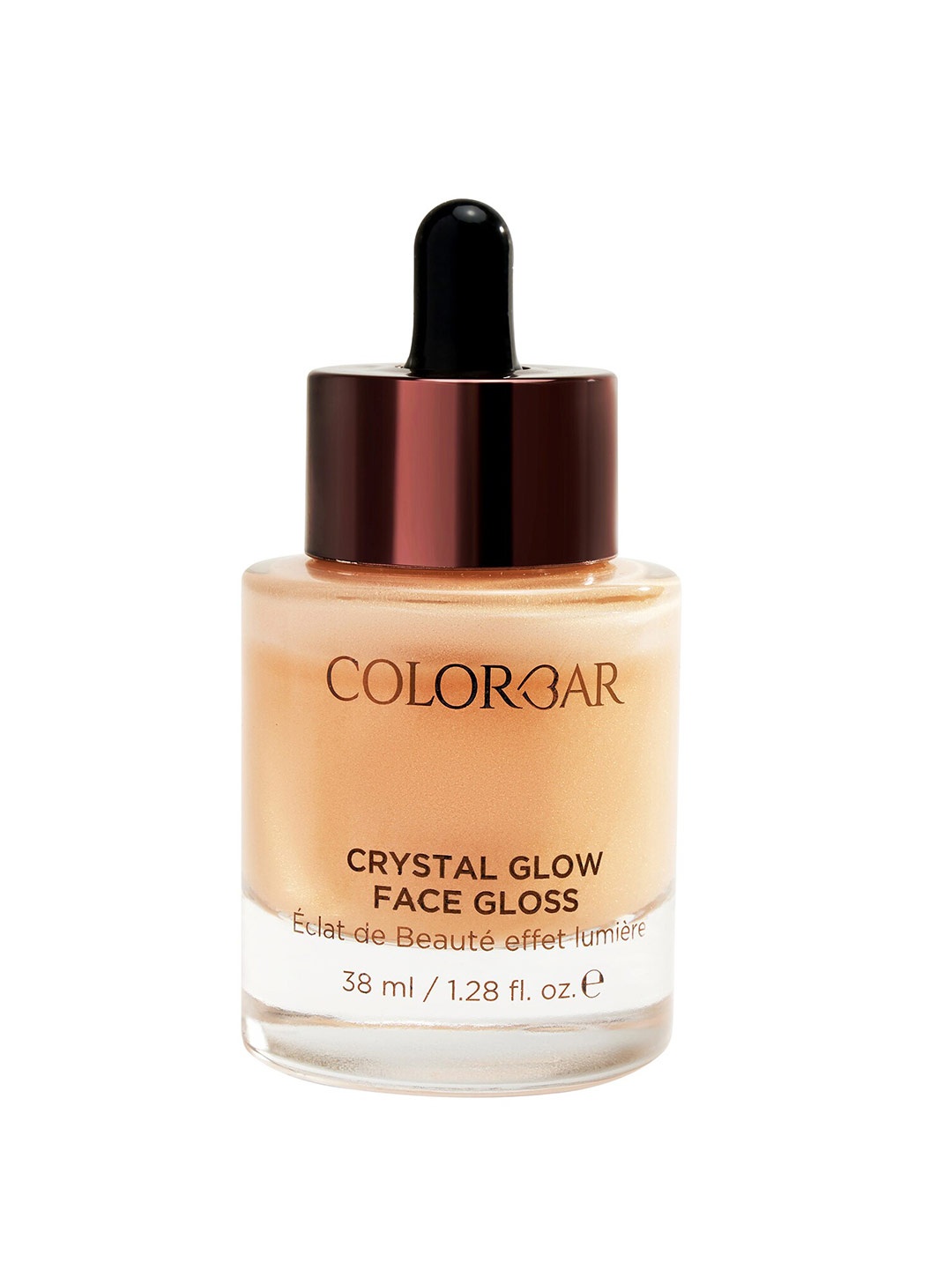 

Colorbar Crystal Glow Hydrating Face Gloss 38 ml - Pink Charm 02, Rose gold