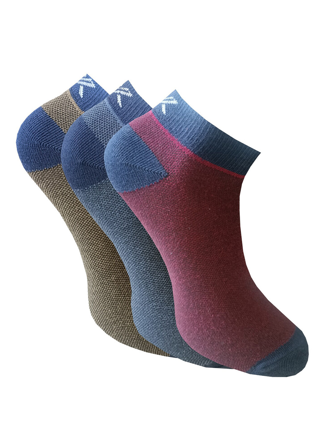 

HRX by Hrithik Roshan Women Pack of 3 Ankle Length Socks, Navy blue