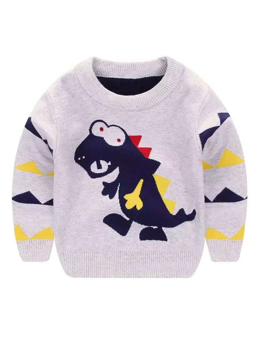 

StyleCast Boys Grey Printed Pullover
