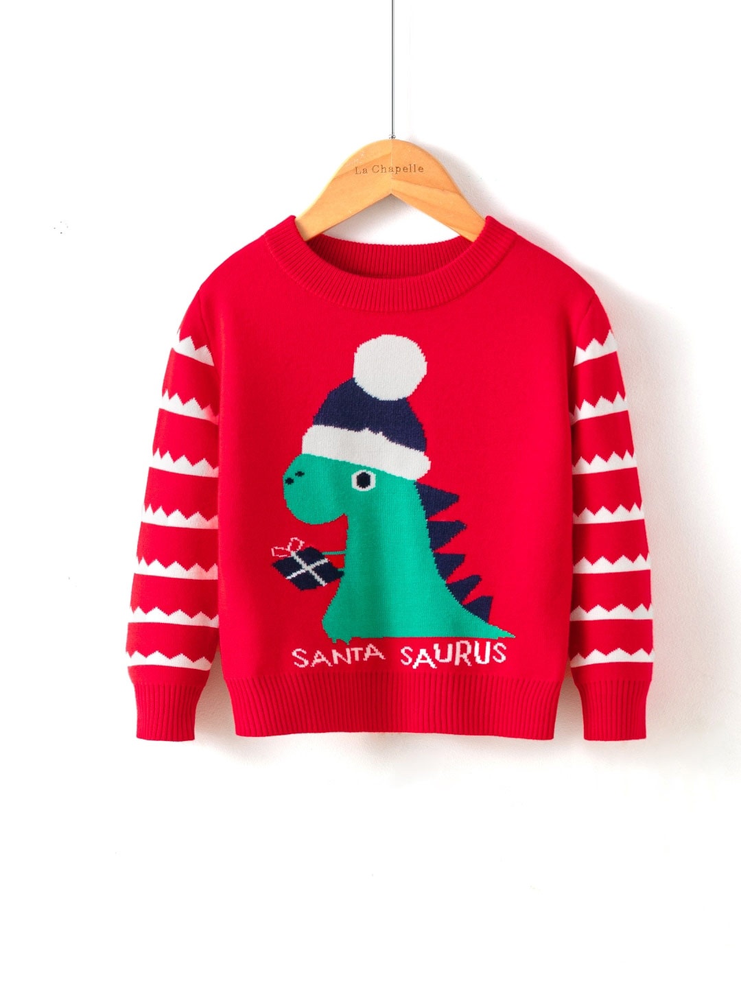 

StyleCast Boys Red Graphic Printed Pullover