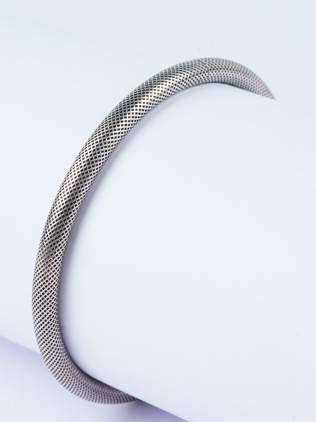 

925 SILLER Rhodium-Plated 925 Sterling Silver Kada Bracelet