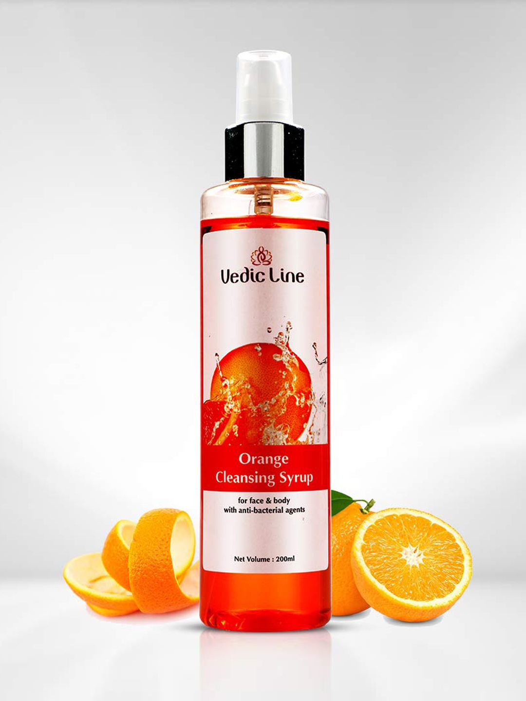 

Vedicline Orange Cleansing Syrup With Orange Oil - 200ml, White