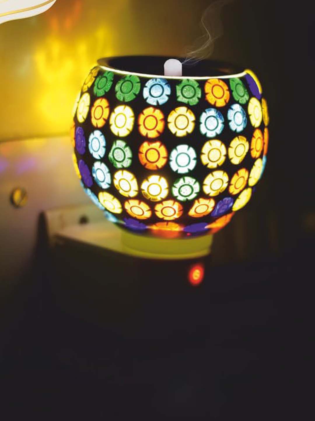 

NMII Black & White Kapoor Dani Electrical With Night Lamp