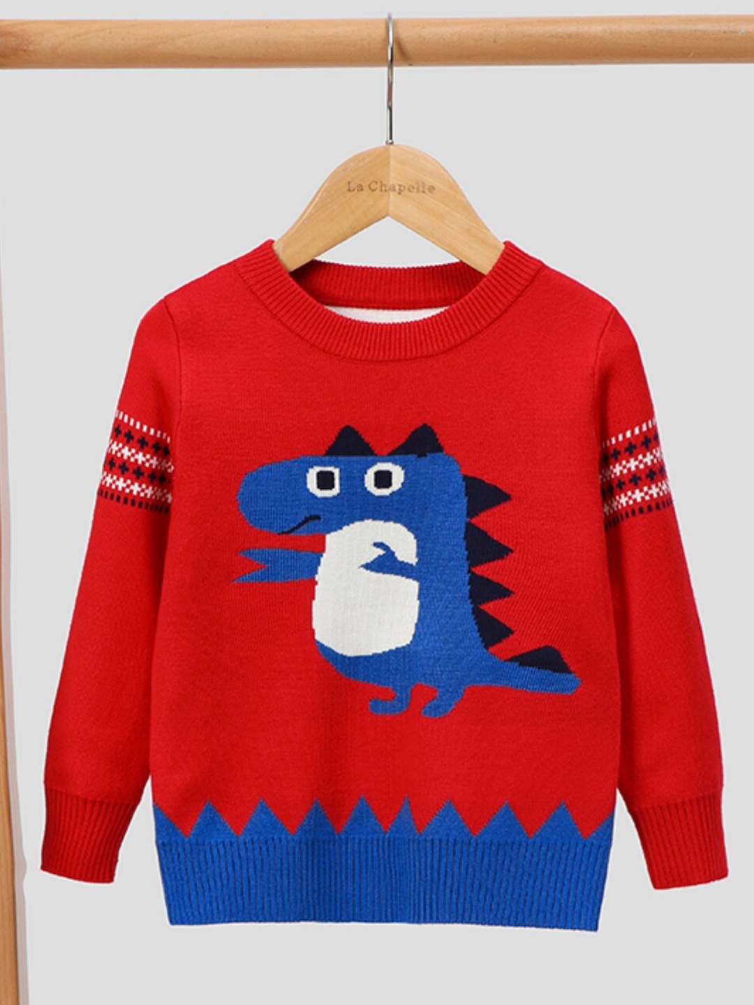 

StyleCast Boys Graphic Printed Pullover, Red