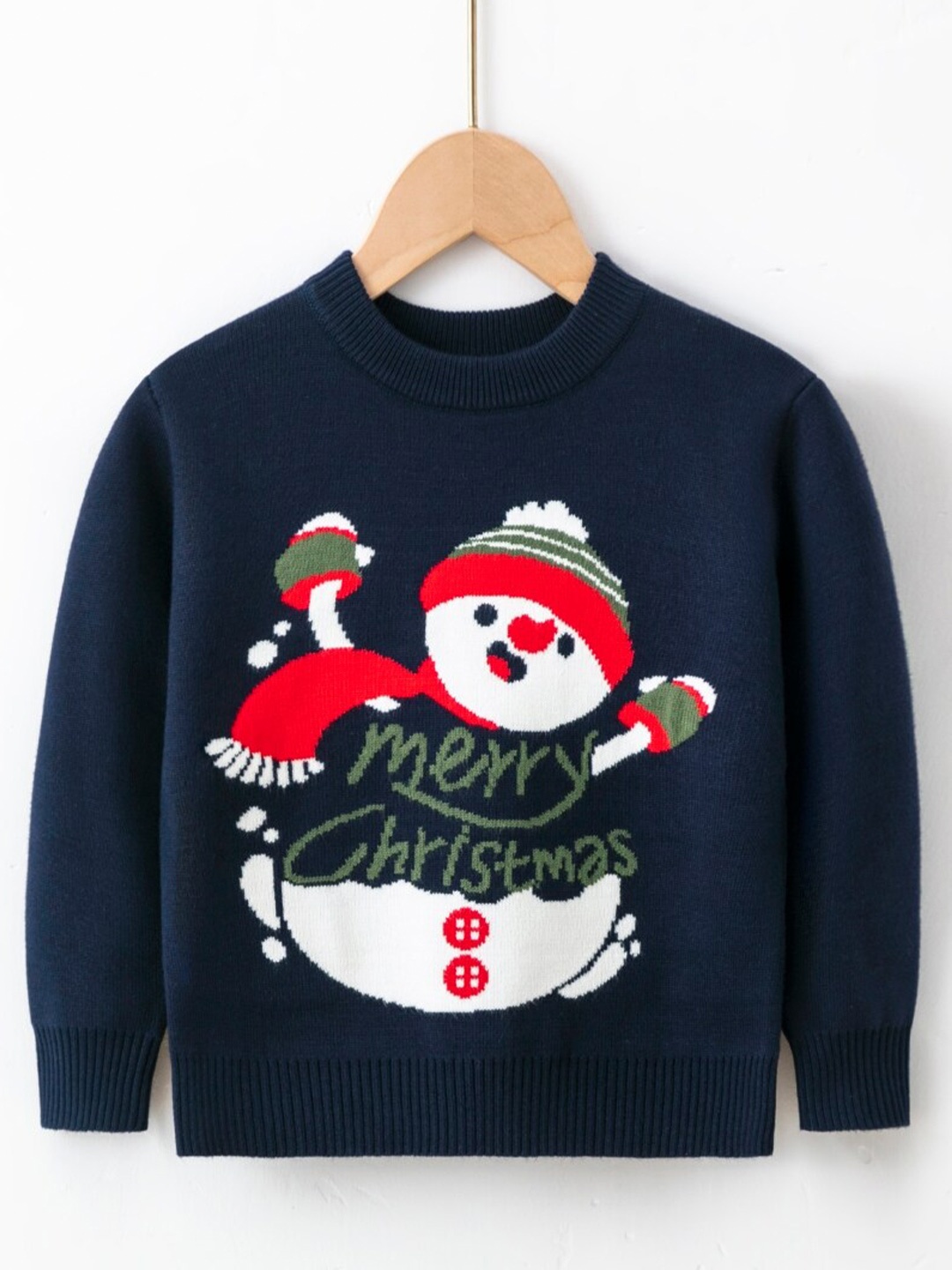 

StyleCast Boys Navy Blue Graphic Printed Pullover