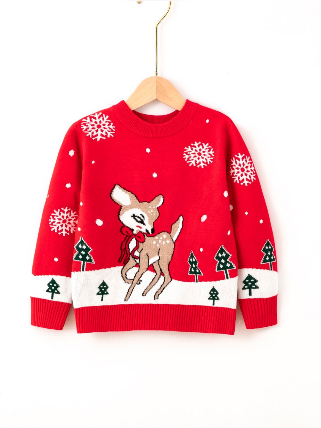 

StyleCast Boys Red Printed Pullover