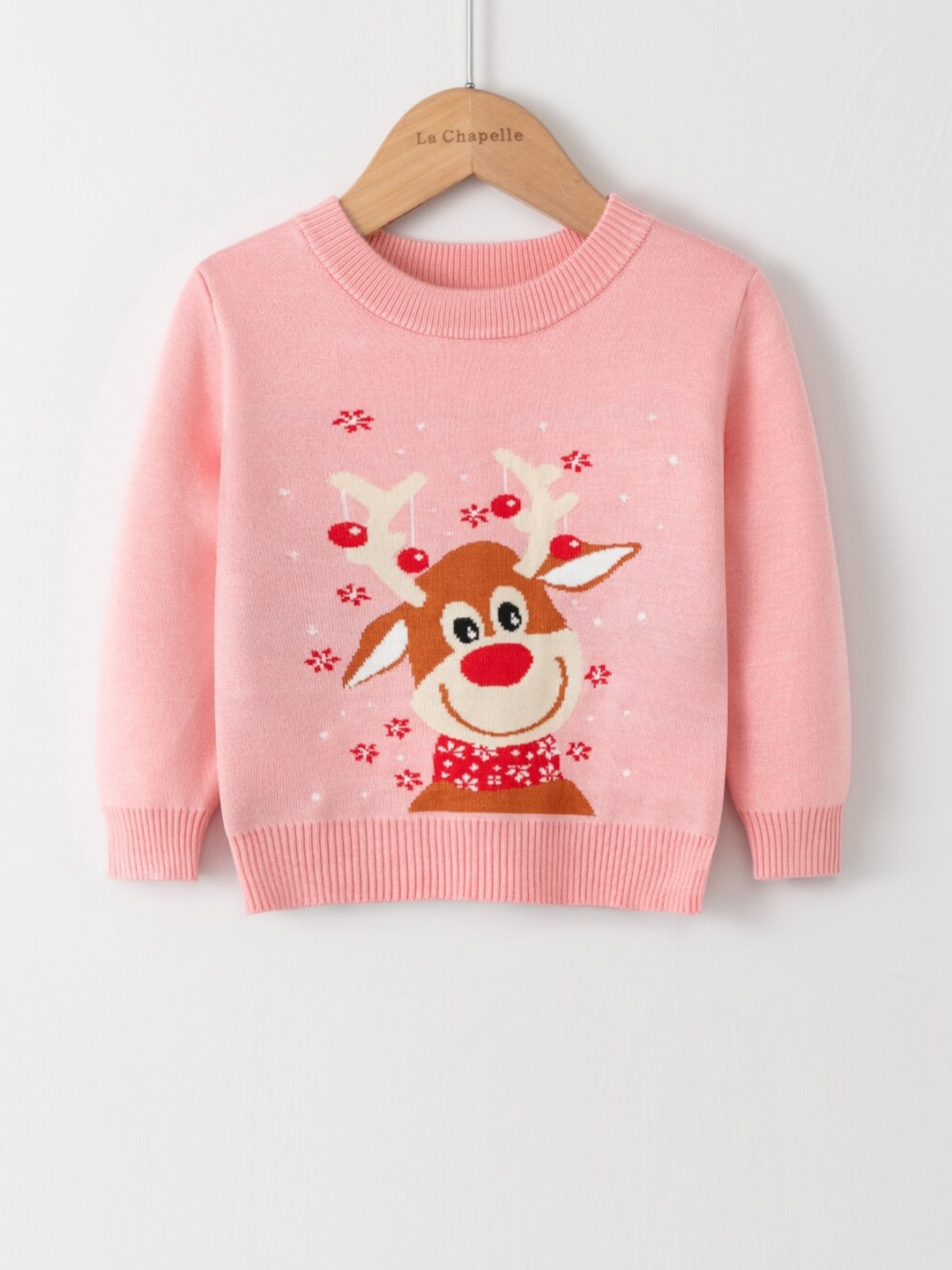 

StyleCast Pink Boys Graphic Printed Ribbed Pullover