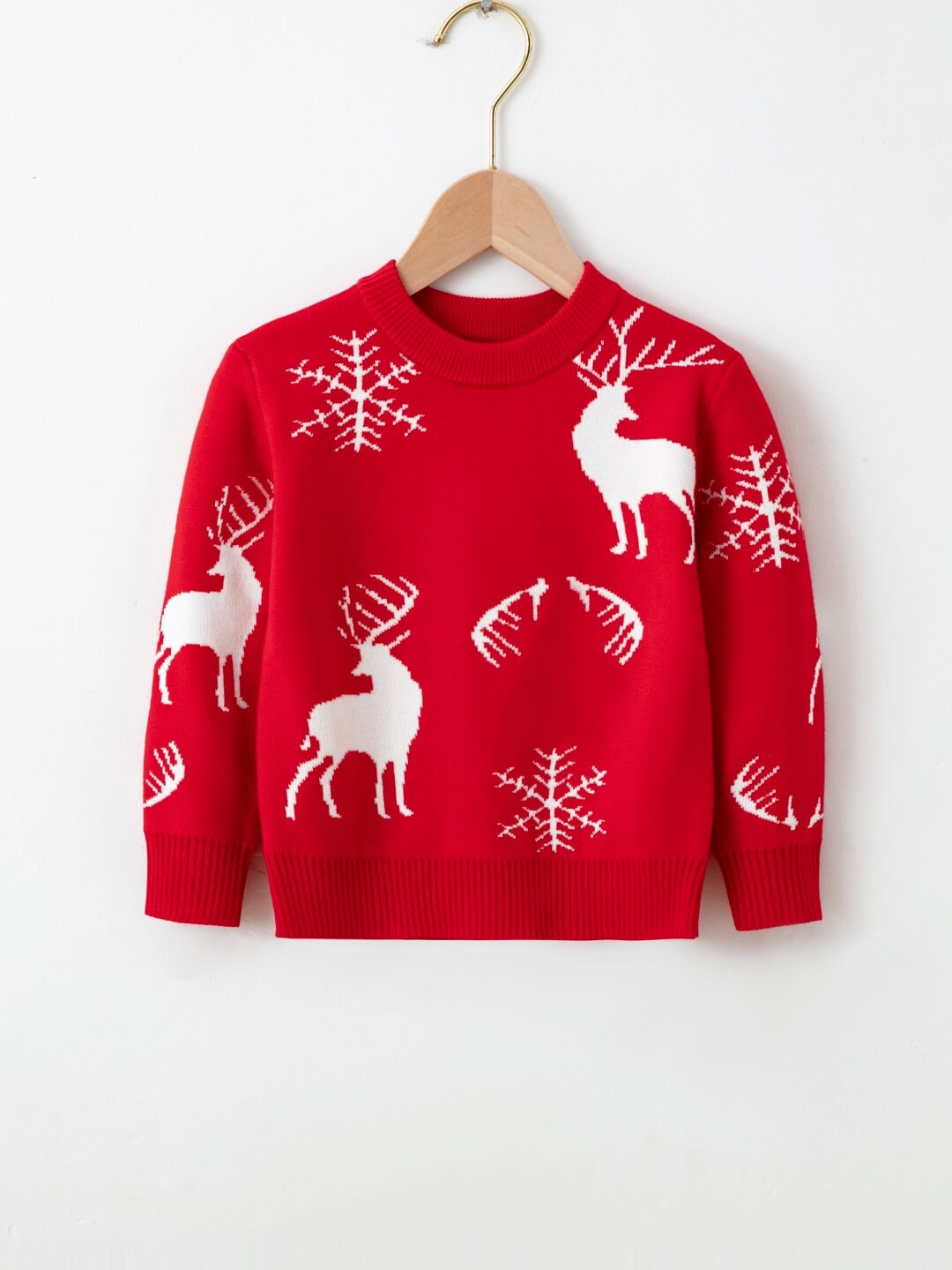 

StyleCast Boys Red Graphic Printed Pullover