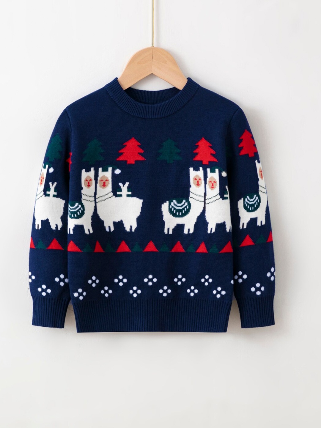 

StyleCast Boys Navy Blue Printed Pullover
