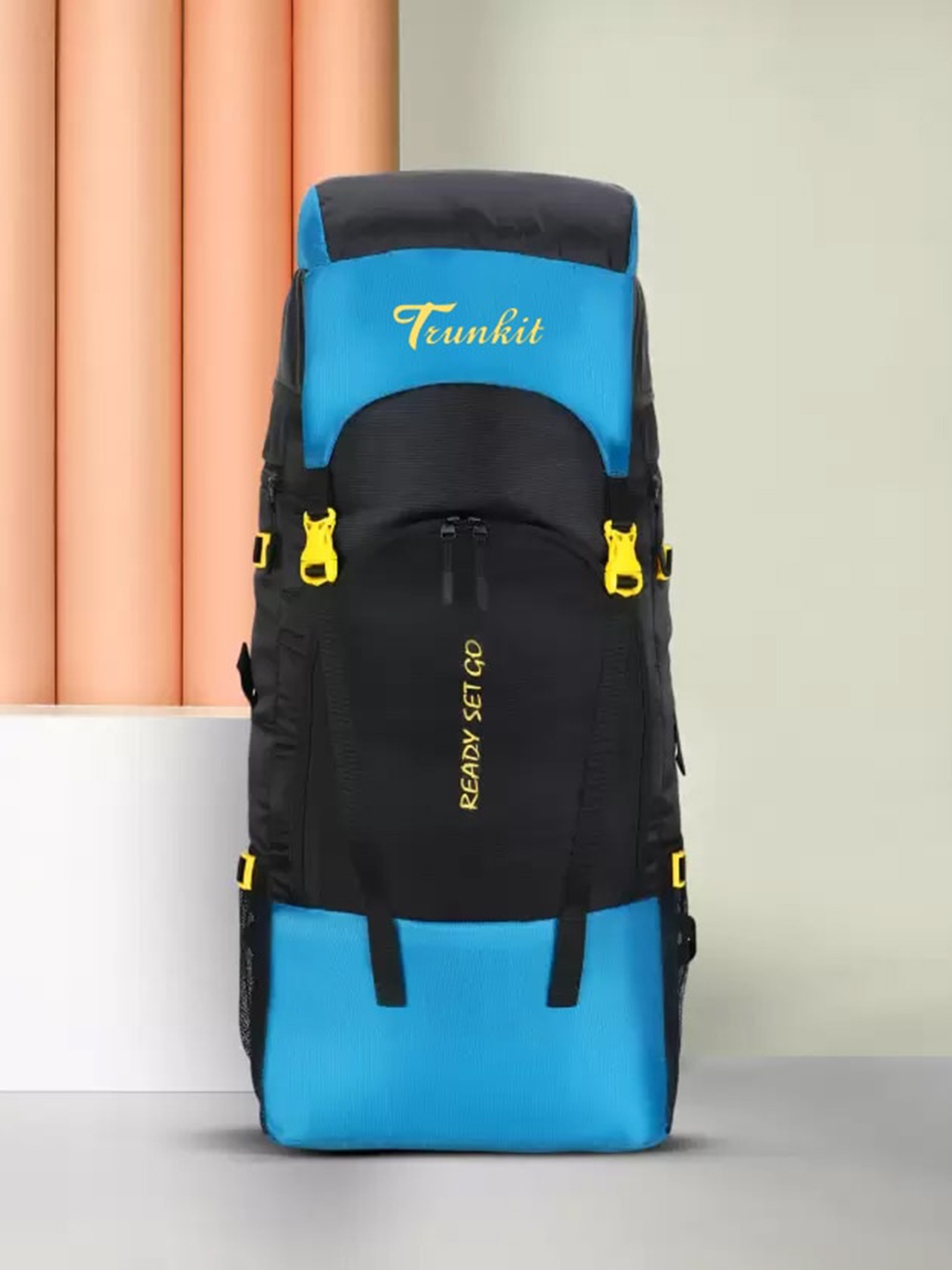

TRUNKIT Colourblocked Waterproof Rucksack, Blue