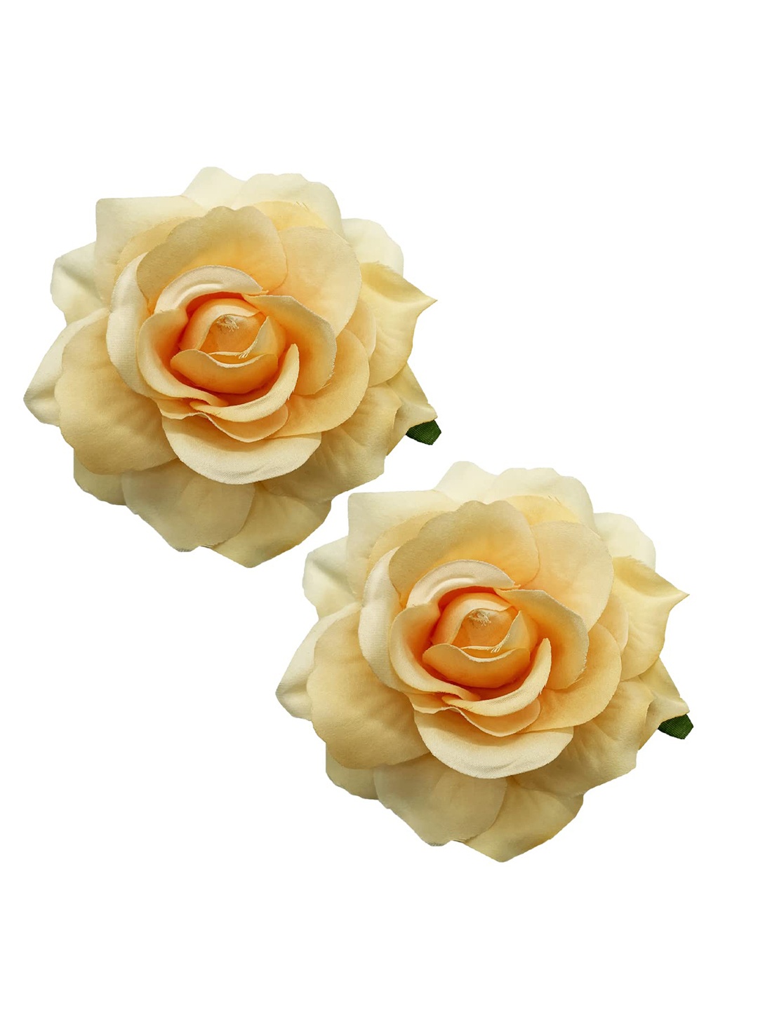 

SYGA Set of 2 Flower Bobby Pins, Peach