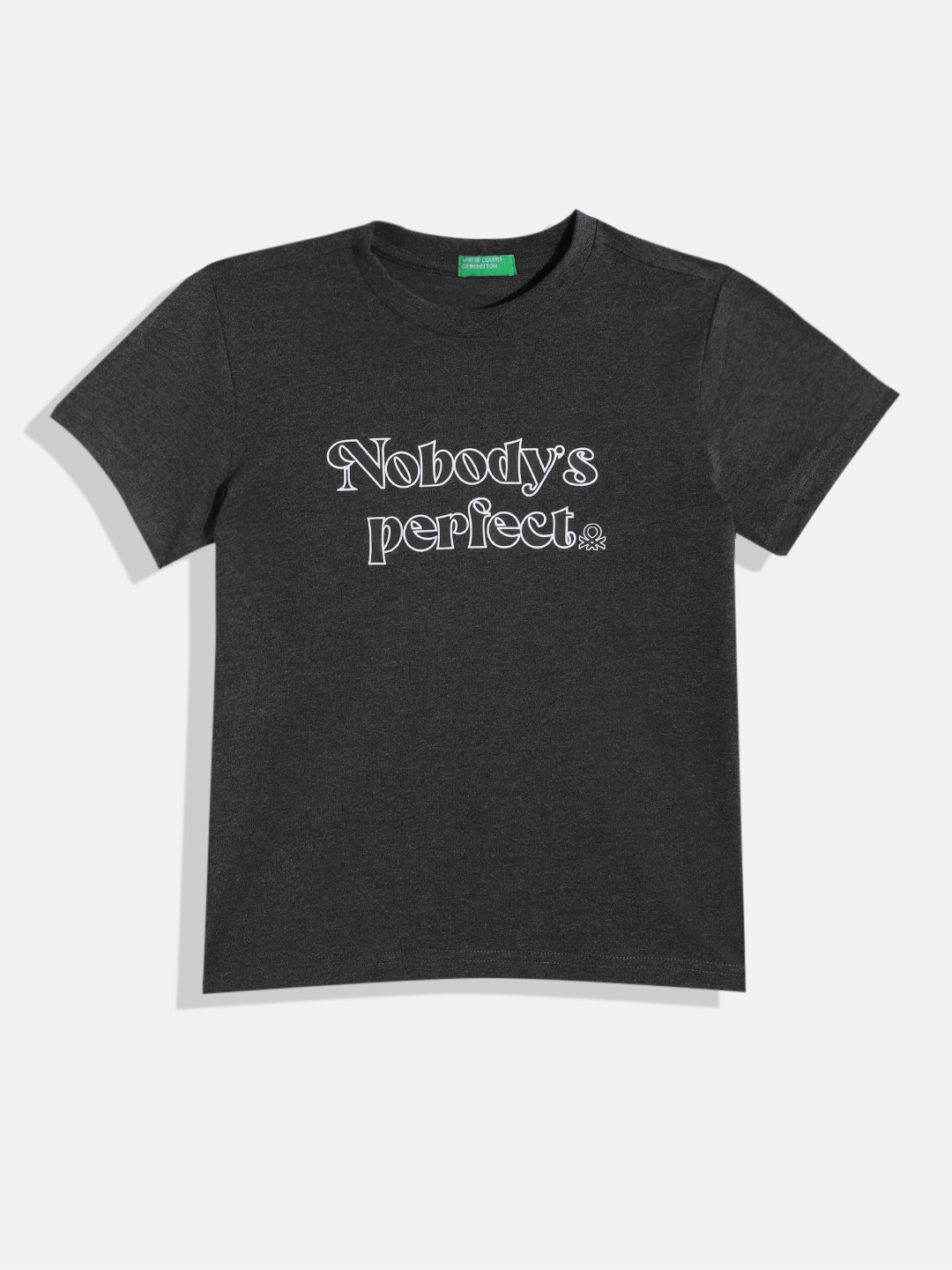 United Colors of Benetton Boys T-shirt, Black