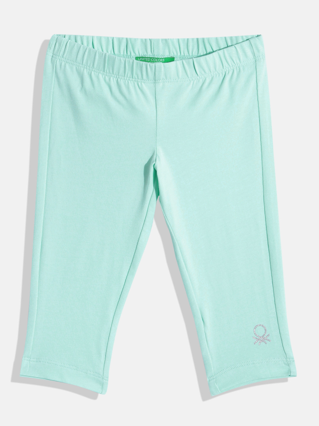 

United Colors of Benetton Girls Ankle Length Fit Leggings, Blue