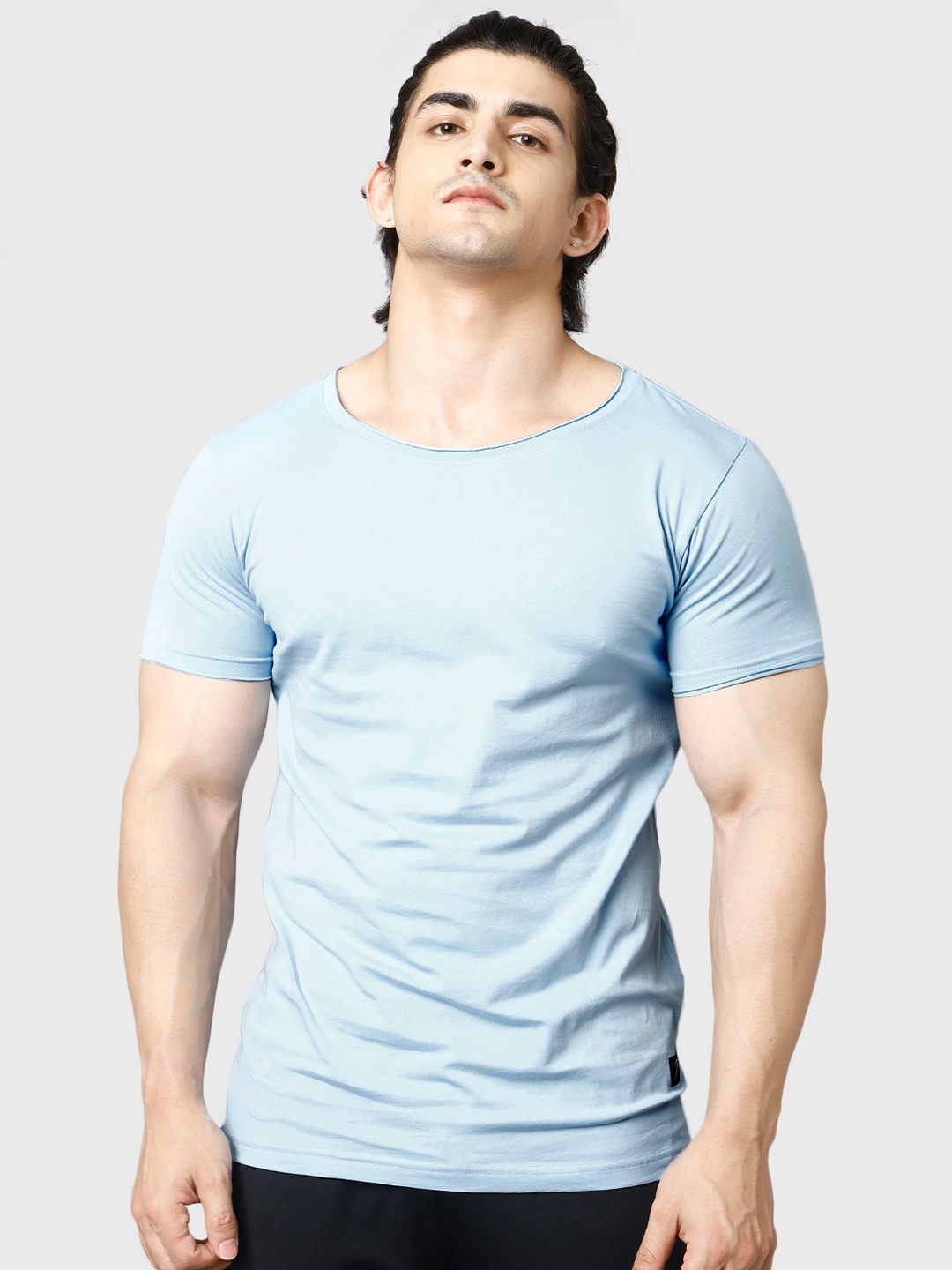 

FUAARK Anti Odour Slim Fit Sports T-shirt, Blue