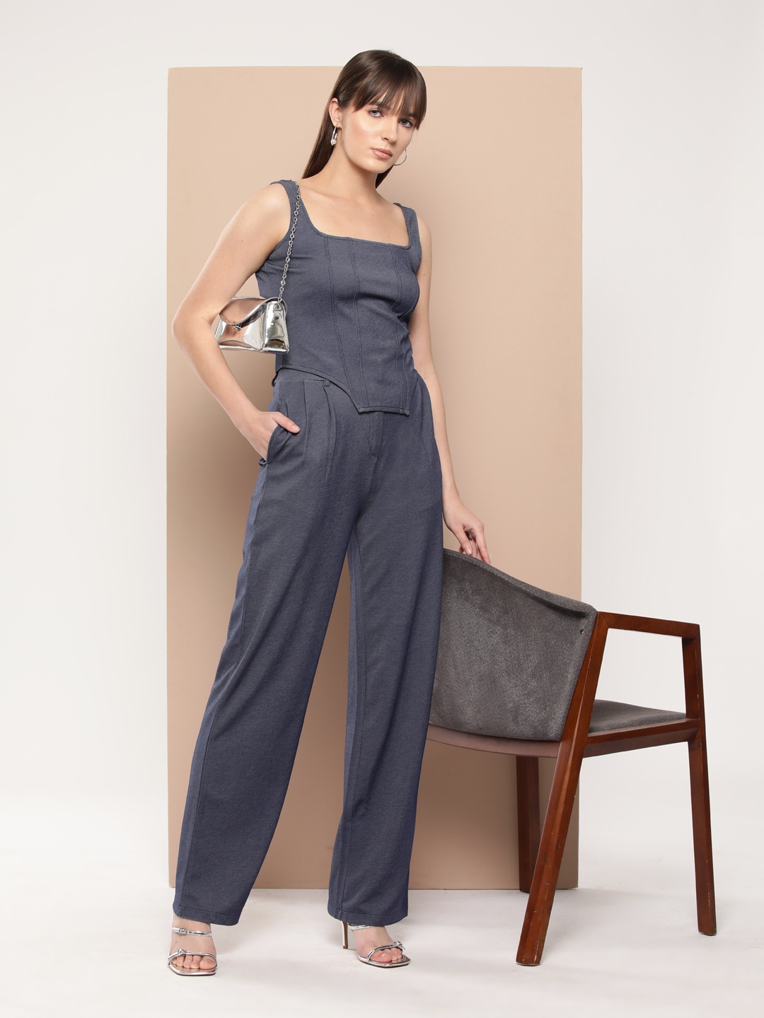 

Chemistry Top with Trousers, Blue