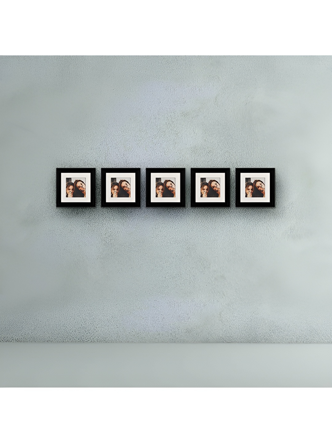 

ArtzFolio Black 5 Pieces Wooden Wall Photo Frames
