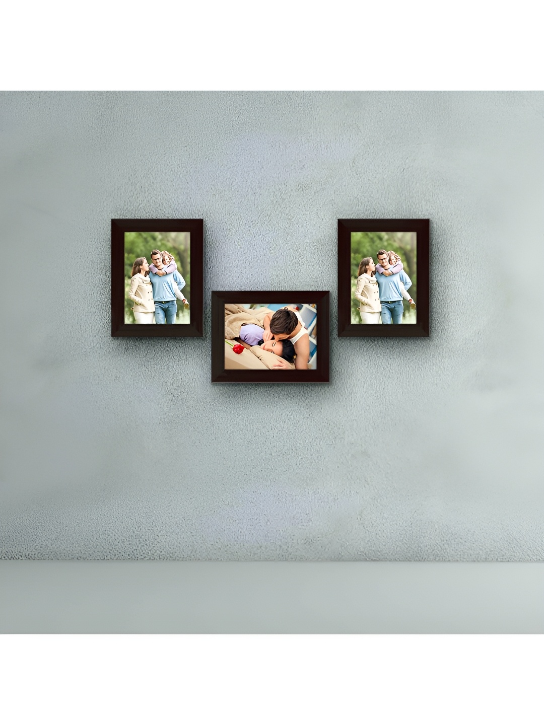 

ArtzFolio Brown 3 Pieces Wooden Wall Photo Frames