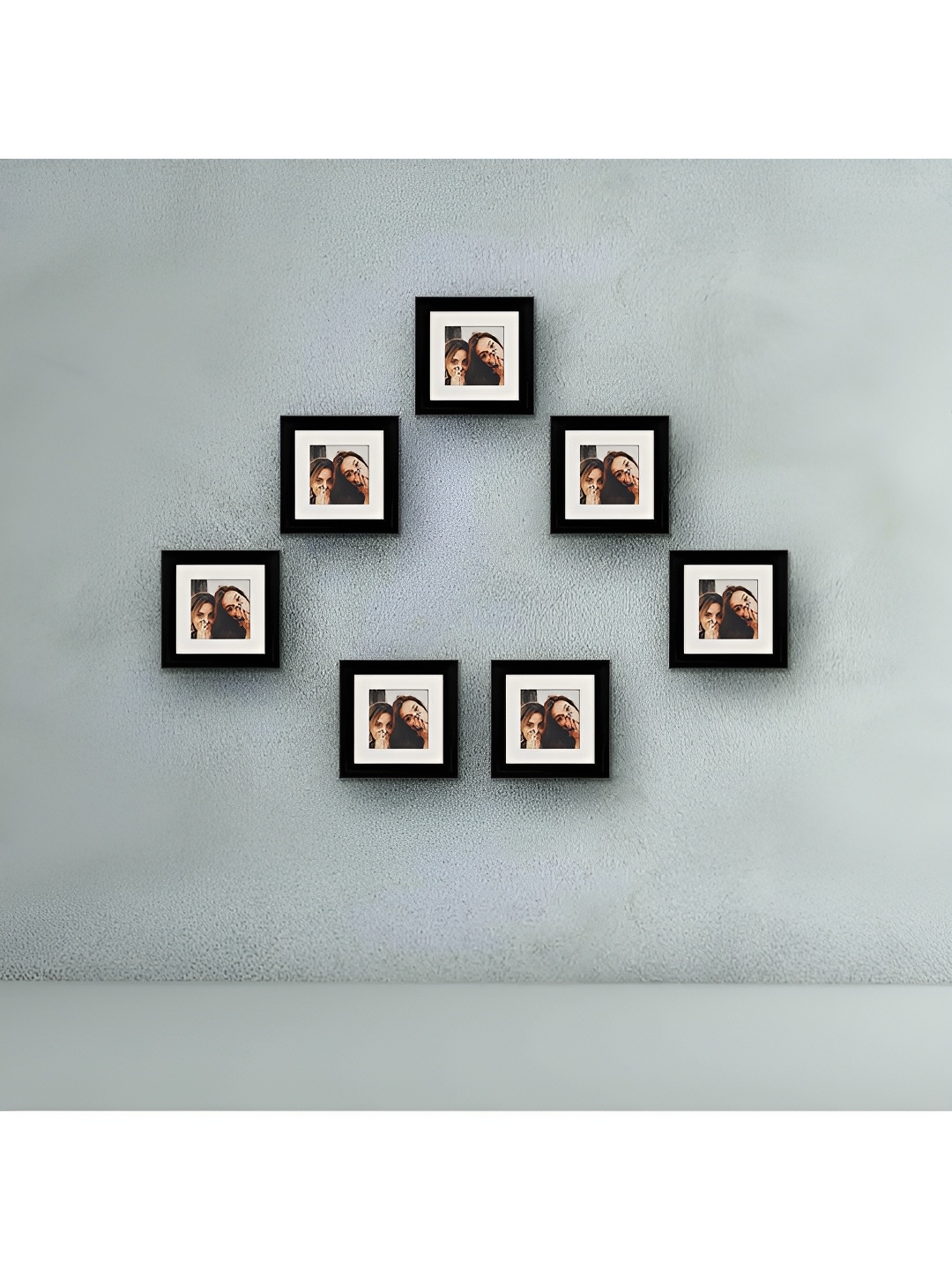 

ArtzFolio 7 Pieces Wooden Wall Photo Frames, Black
