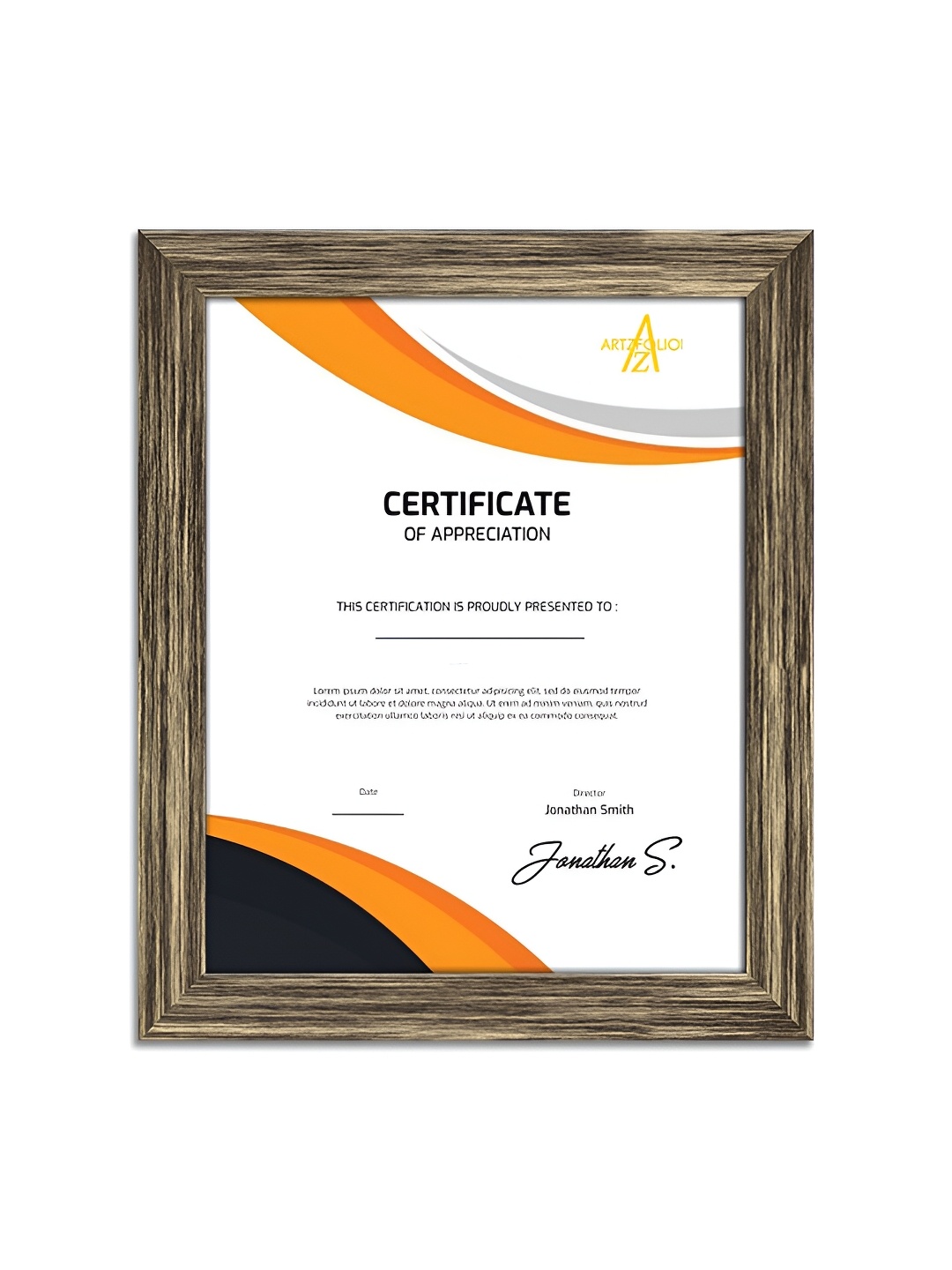 

ArtzFolio Copper-Toned Wooden Table Photo Frames