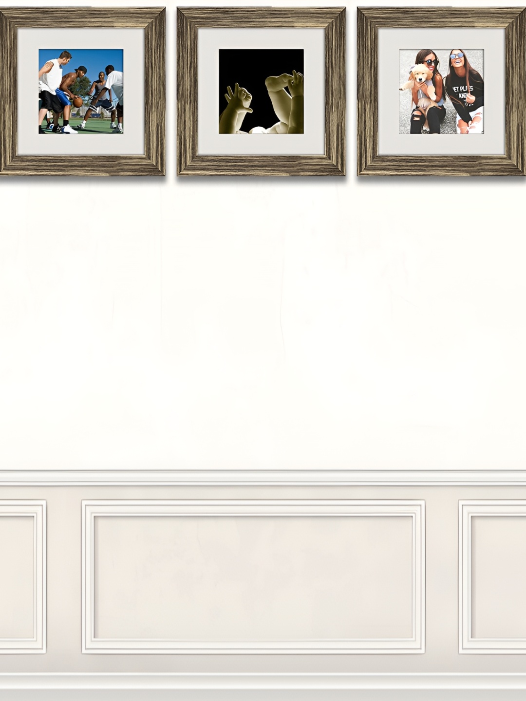 

ArtzFolio Copper-Toned 3Pcs Wooden Wall Photo Frames