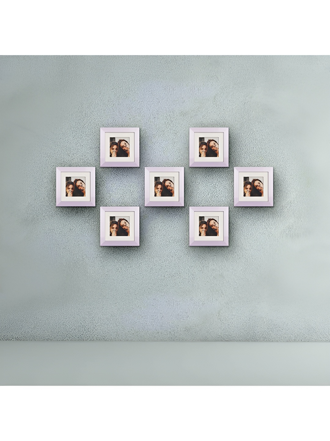

ArtzFolio White 7 Pieces Wooden Wall Photo Frames