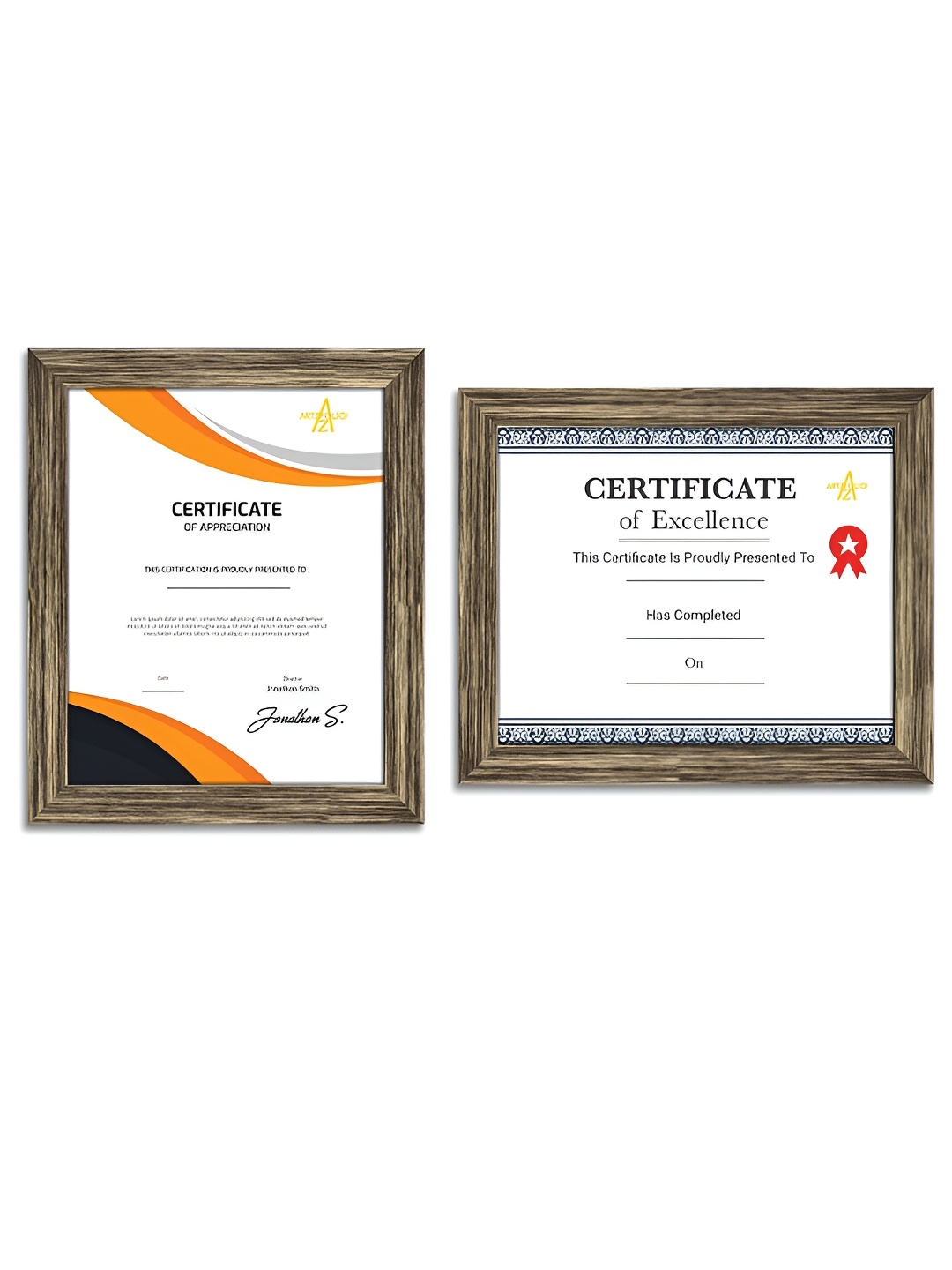 

ArtzFolio Copper Toned 2 Pieces Wooden Wall Photo Frames