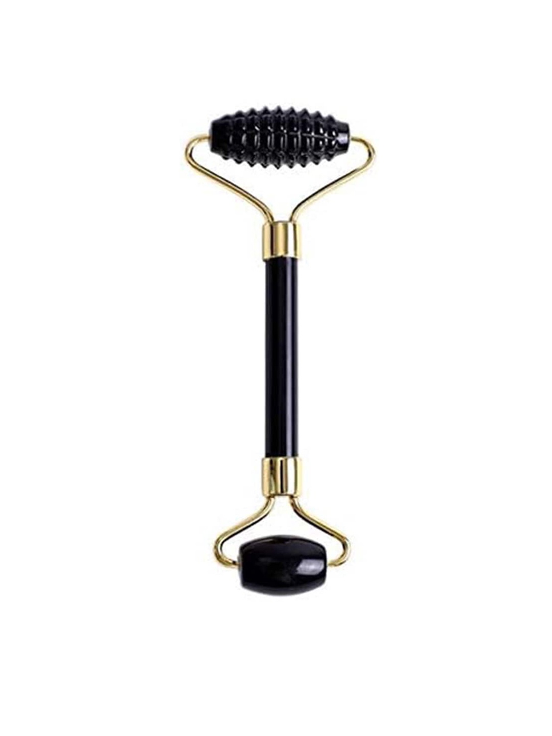 

Veoni BELLE 2-In-1 Dual Head Face Lift Jade Face Derma Roller - Black