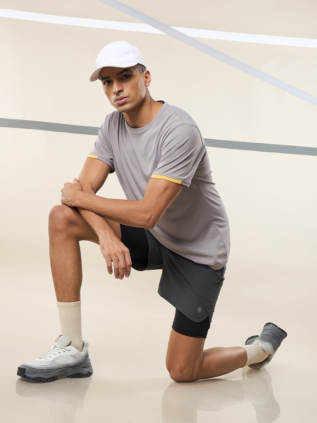 

CULT Athlete's Go To Active T-shirt, Grey