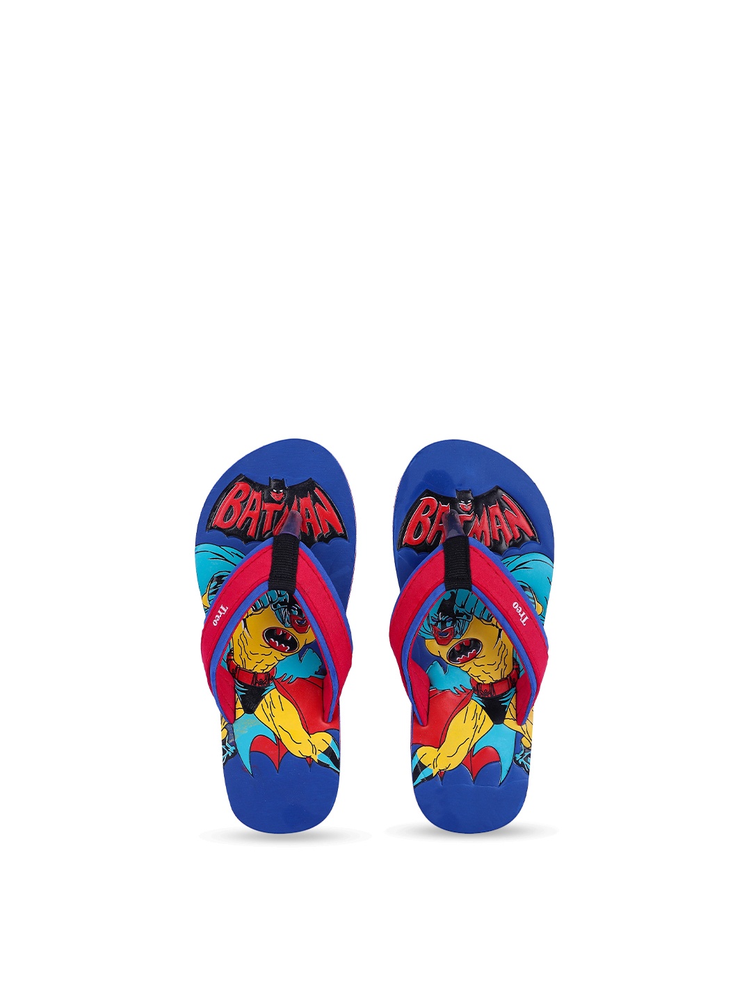 

Treo Kids Batman Printed Thong Flip-Flops, Blue