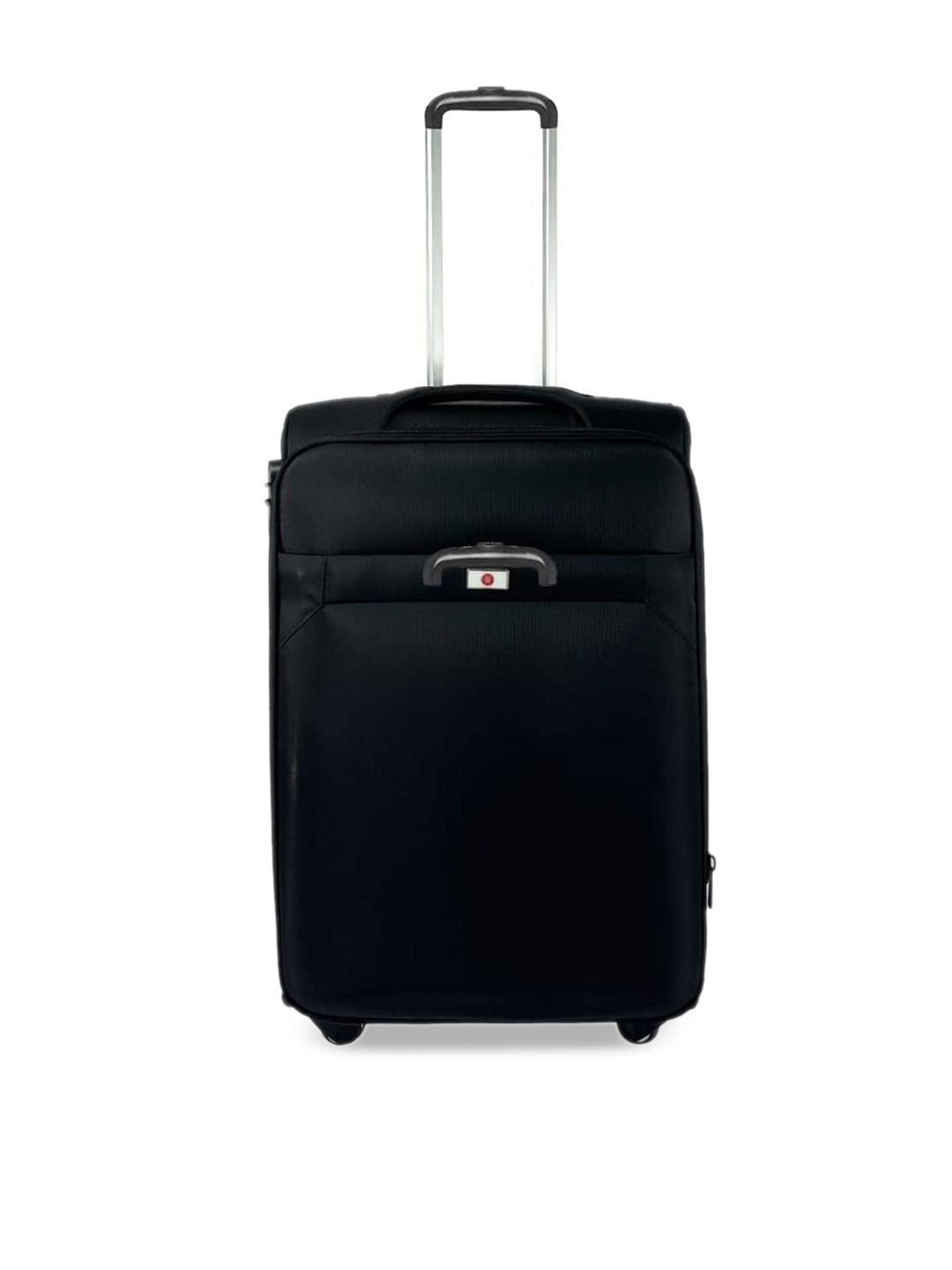 

USHA SHRIRAM Hard Sided Medium Trolley Bag 51-100L, Black