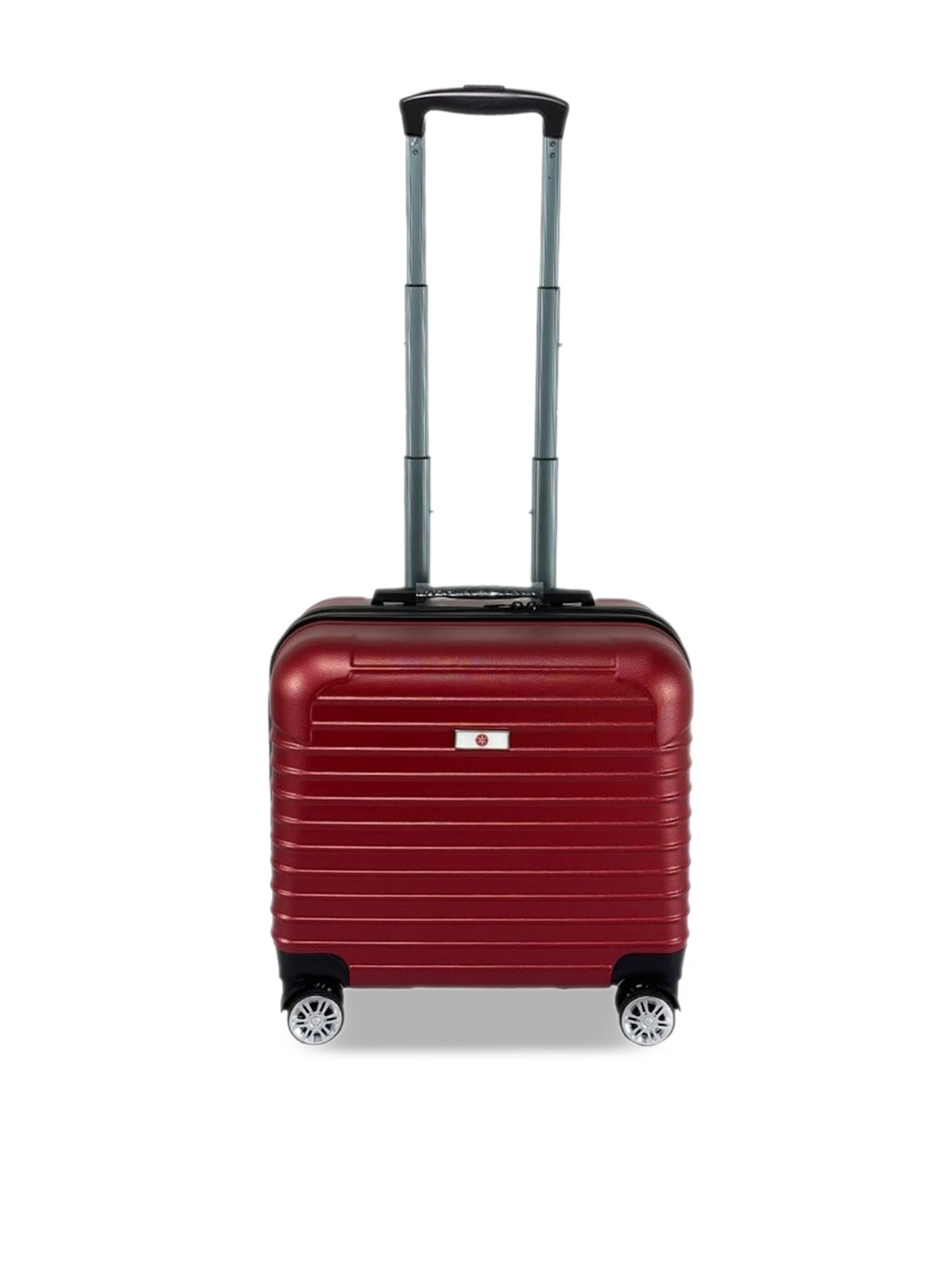 

USHA SHRIRAM Soft-Sided Overnighter Trolley Bag-50L, Red