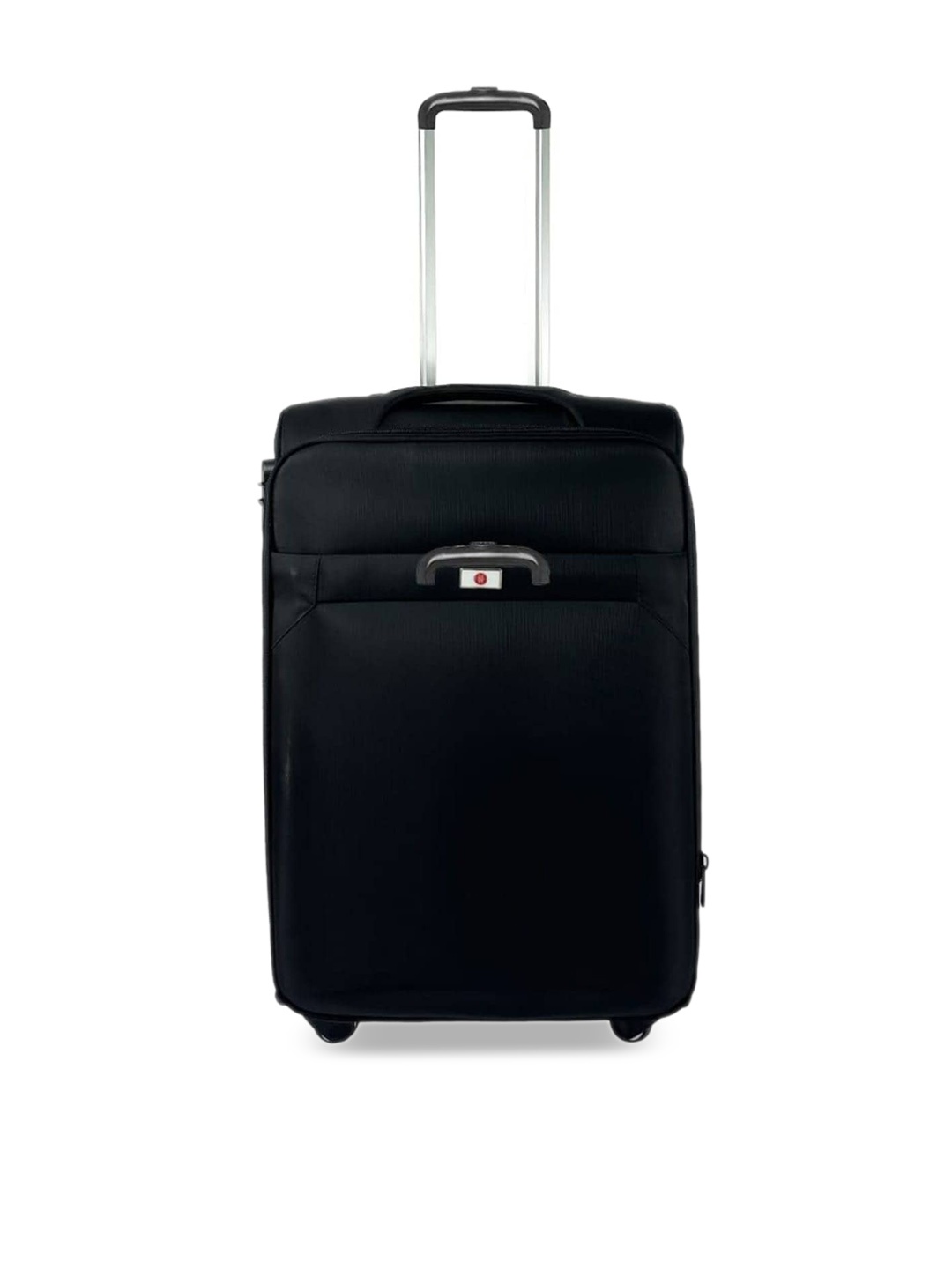 

USHA SHRIRAM Soft-Sided Cabin Trolley Bag-50L, Black