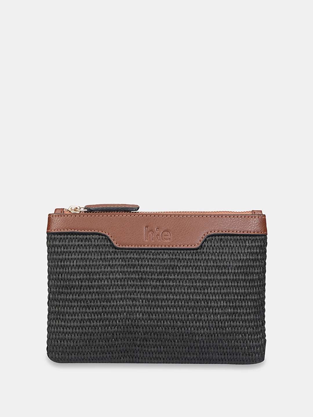 

HIE Women Textured Travel Pouch, Brown