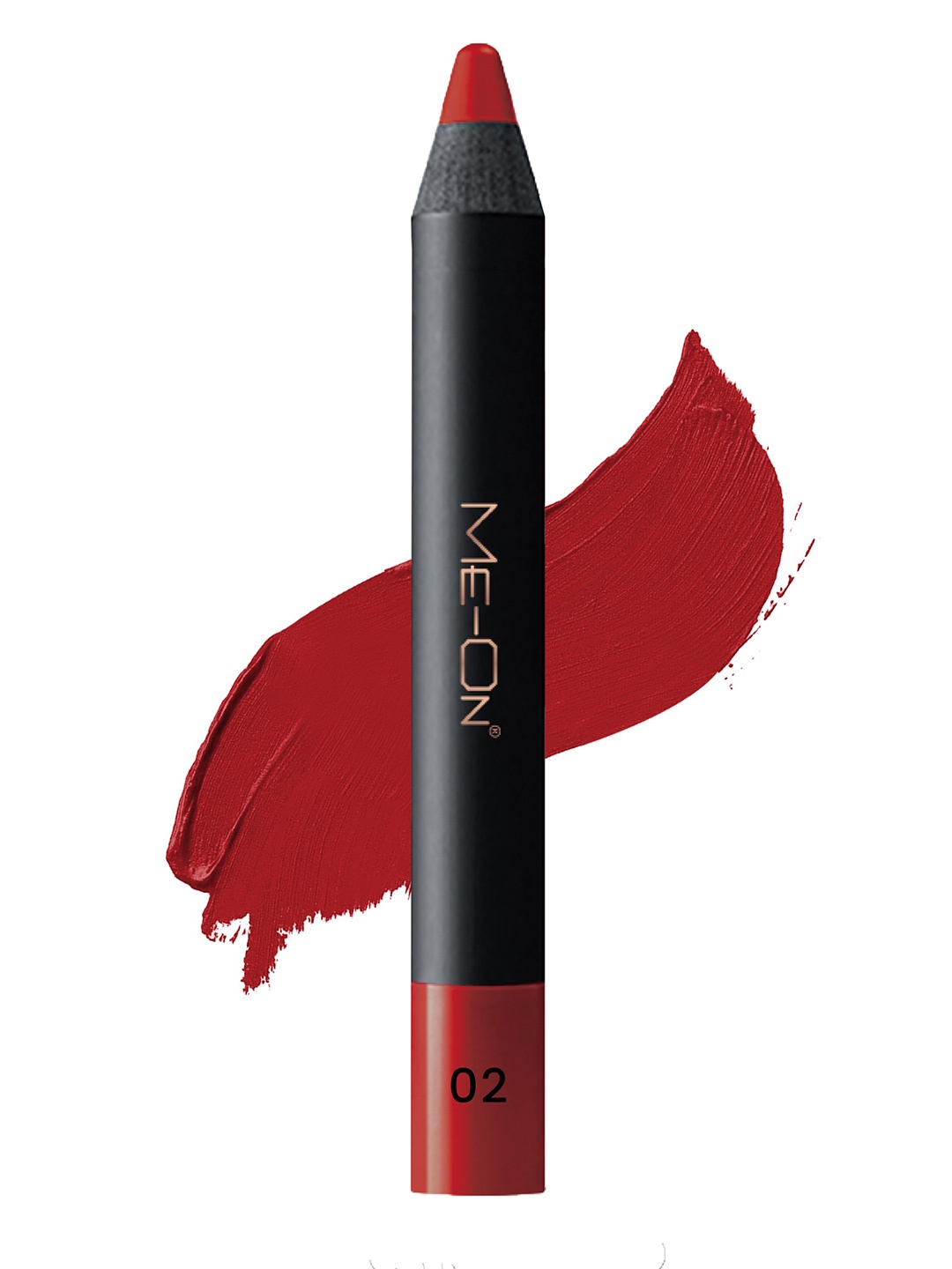 

ME-ON Photoface Non Transfer & Long Lasting Lip Crayon - Shade 02, Red