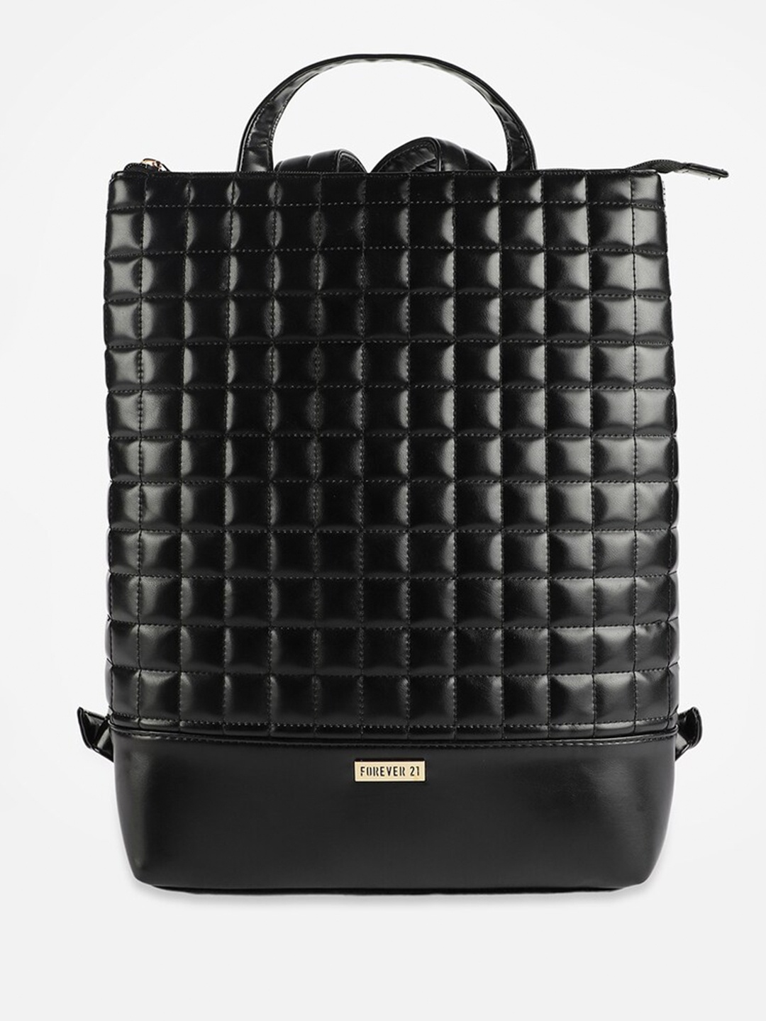 

FOREVER 21 Women Textured Backpack, Black