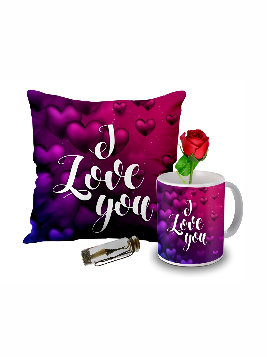 

ME & YOU 4 Pieces Pink & Purple Valentine's Day Gift Set
