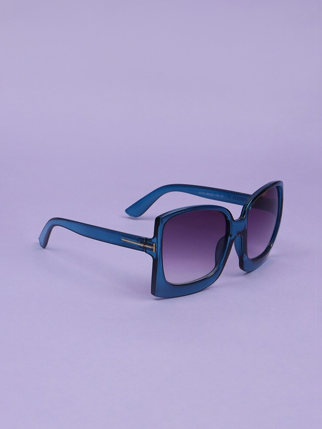 

FOREVER 21 Women Wayfarer Sunglasses, Navy blue
