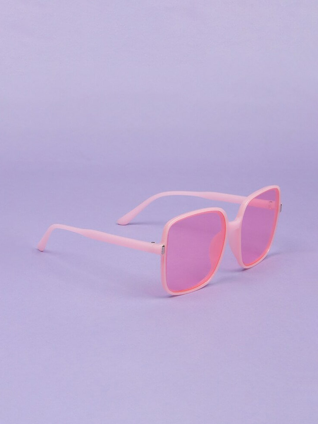 

FOREVER 21 Women Square Sunglasses, Pink