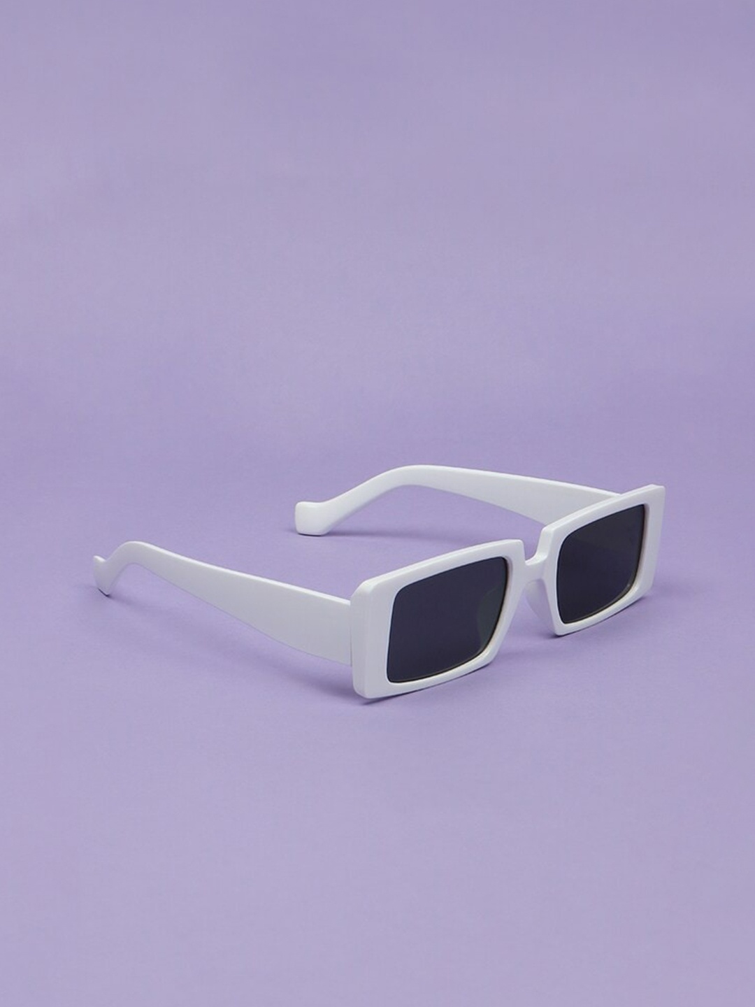 

FOREVER 21 Women Rectangle Sunglasses, Black